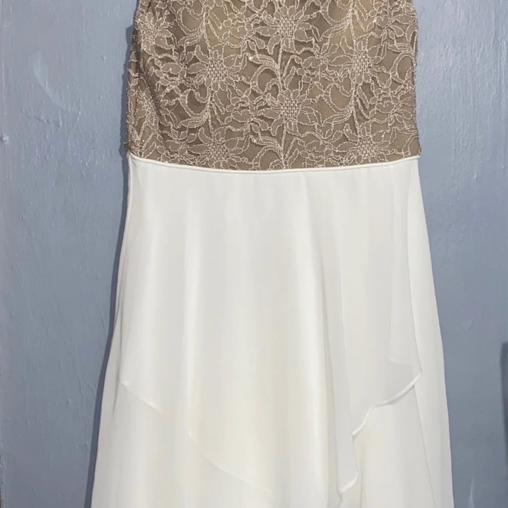 Lace top dress